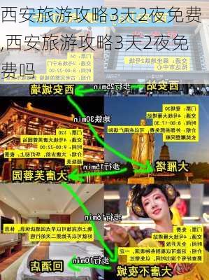 西安旅游攻略3天2夜免费,西安旅游攻略3天2夜免费吗-第1张图片-豌豆旅游网