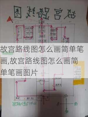 故宫路线图怎么画简单笔画,故宫路线图怎么画简单笔画图片-第2张图片-豌豆旅游网