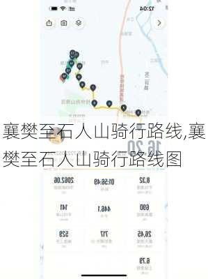 襄樊至石人山骑行路线,襄樊至石人山骑行路线图-第2张图片-豌豆旅游网