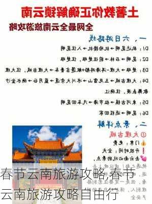 春节云南旅游攻略,春节云南旅游攻略自由行-第2张图片-豌豆旅游网