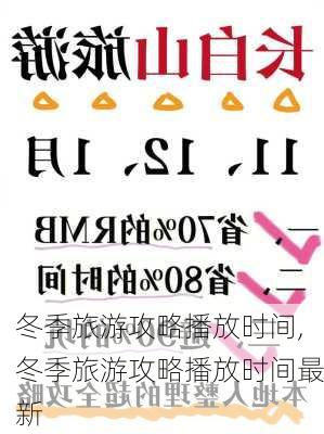 冬季旅游攻略播放时间,冬季旅游攻略播放时间最新