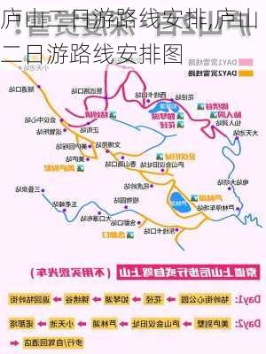 庐山二日游路线安排,庐山二日游路线安排图