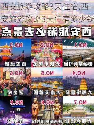 西安旅游攻略3天住宿,西安旅游攻略3天住宿多少钱-第3张图片-豌豆旅游网