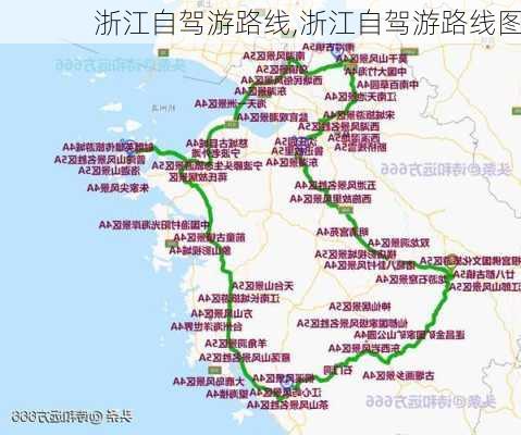 浙江自驾游路线,浙江自驾游路线图-第2张图片-豌豆旅游网