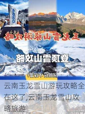 云南玉龙雪山游玩攻略全在这了,云南玉龙雪山攻略旅游-第2张图片-豌豆旅游网