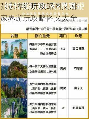 张家界游玩攻略图文,张家界游玩攻略图文大全-第3张图片-豌豆旅游网