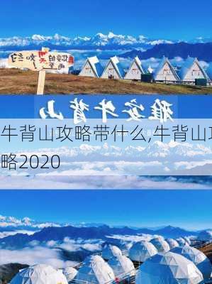 牛背山攻略带什么,牛背山攻略2020-第3张图片-豌豆旅游网