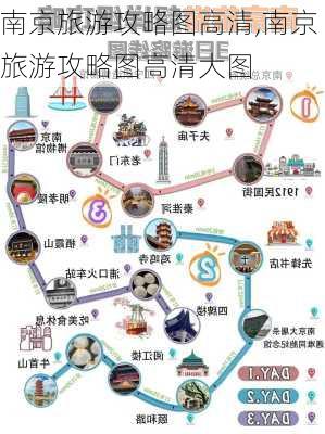 南京旅游攻略图高清,南京旅游攻略图高清大图-第2张图片-豌豆旅游网