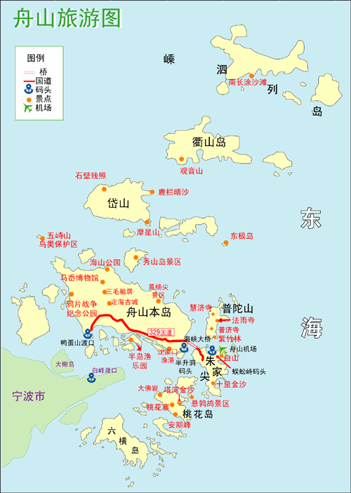 舟山旅游攻略五一出游路线,舟山旅游攻略五一出游路线图-第3张图片-豌豆旅游网