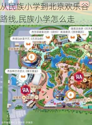 从民族小学到北京欢乐谷路线,民族小学怎么走-第1张图片-豌豆旅游网