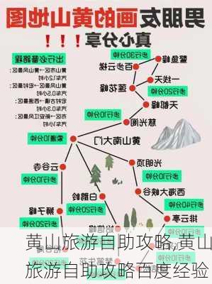 黄山旅游自助攻略,黄山旅游自助攻略百度经验