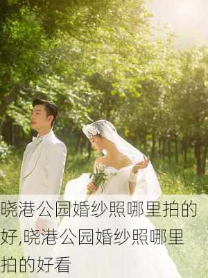 晓港公园婚纱照哪里拍的好,晓港公园婚纱照哪里拍的好看-第2张图片-豌豆旅游网