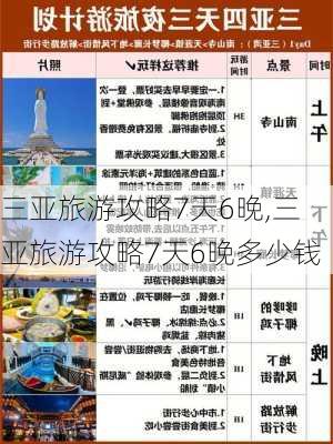 三亚旅游攻略7天6晚,三亚旅游攻略7天6晚多少钱-第3张图片-豌豆旅游网