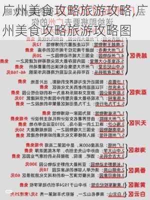 广州美食攻略旅游攻略,广州美食攻略旅游攻略图