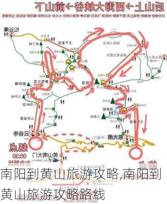 南阳到黄山旅游攻略,南阳到黄山旅游攻略路线