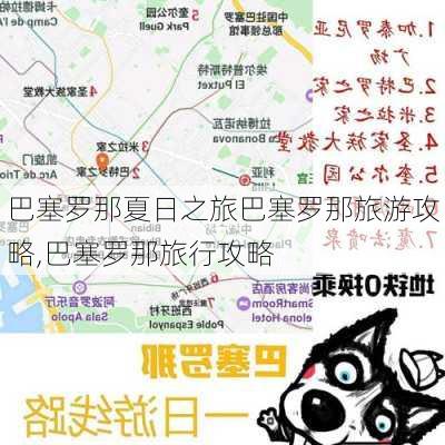 巴塞罗那夏日之旅巴塞罗那旅游攻略,巴塞罗那旅行攻略