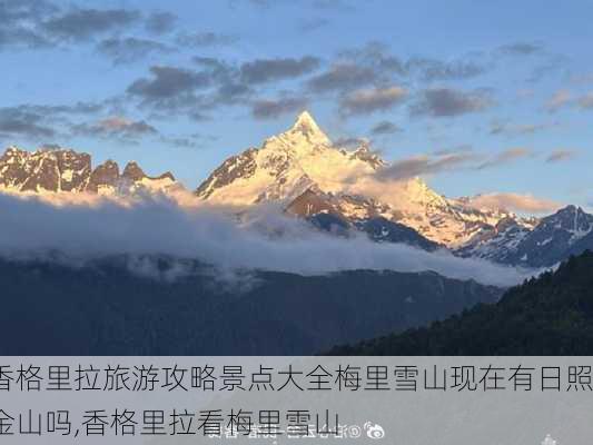 香格里拉旅游攻略景点大全梅里雪山现在有日照金山吗,香格里拉看梅里雪山-第3张图片-豌豆旅游网