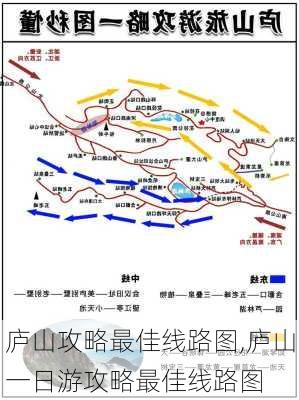 庐山攻略最佳线路图,庐山一日游攻略最佳线路图-第1张图片-豌豆旅游网