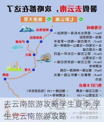 去云南旅游攻略学生夏季,学生党云南旅游攻略-第2张图片-豌豆旅游网