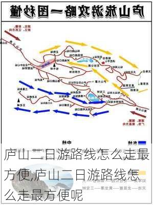 庐山二日游路线怎么走最方便,庐山二日游路线怎么走最方便呢-第2张图片-豌豆旅游网