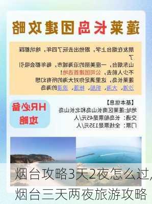 烟台攻略3天2夜怎么过,烟台三天两夜旅游攻略-第1张图片-豌豆旅游网