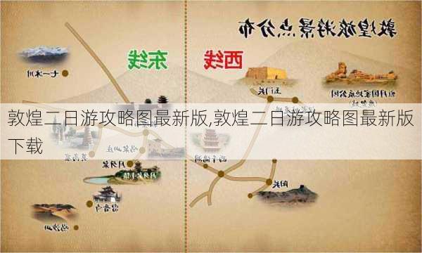 敦煌二日游攻略图最新版,敦煌二日游攻略图最新版下载