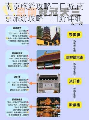 南京旅游攻略三日游,南京旅游攻略三日游详细