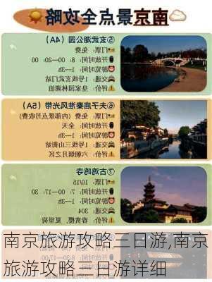 南京旅游攻略三日游,南京旅游攻略三日游详细-第2张图片-豌豆旅游网