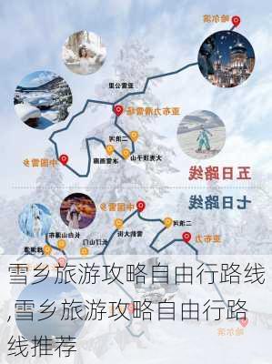 雪乡旅游攻略自由行路线,雪乡旅游攻略自由行路线推荐