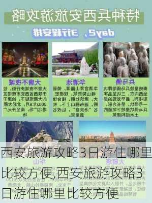 西安旅游攻略3日游住哪里比较方便,西安旅游攻略3日游住哪里比较方便-第2张图片-豌豆旅游网