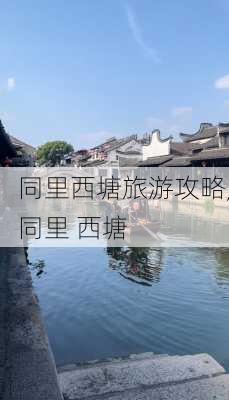 同里西塘旅游攻略,同里 西塘-第1张图片-豌豆旅游网