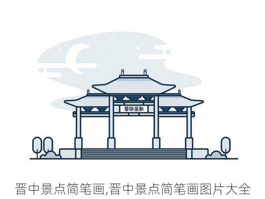 晋中景点简笔画,晋中景点简笔画图片大全-第2张图片-豌豆旅游网