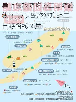 崇明岛旅游攻略二日游路线图,崇明岛旅游攻略二日游路线图片