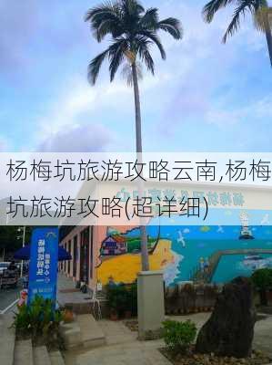 杨梅坑旅游攻略云南,杨梅坑旅游攻略(超详细)-第2张图片-豌豆旅游网