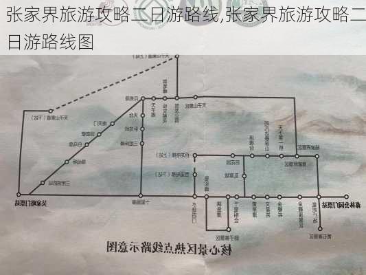 张家界旅游攻略二日游路线,张家界旅游攻略二日游路线图-第3张图片-豌豆旅游网