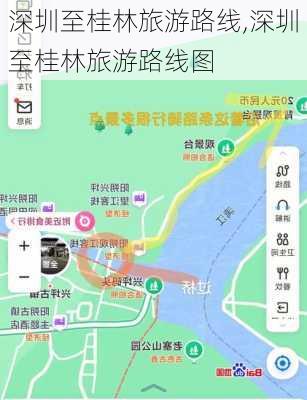 深圳至桂林旅游路线,深圳至桂林旅游路线图