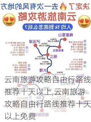 云南旅游攻略自由行路线推荐十天以上,云南旅游攻略自由行路线推荐十天以上免费-第2张图片-豌豆旅游网