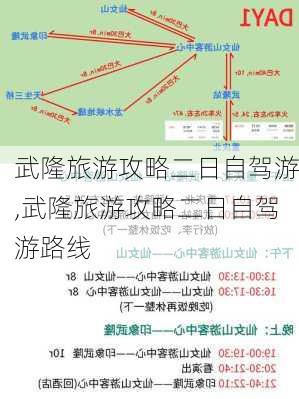 武隆旅游攻略二日自驾游,武隆旅游攻略二日自驾游路线-第1张图片-豌豆旅游网