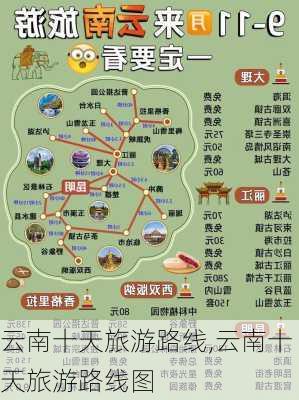 云南十天旅游路线,云南十天旅游路线图-第3张图片-豌豆旅游网